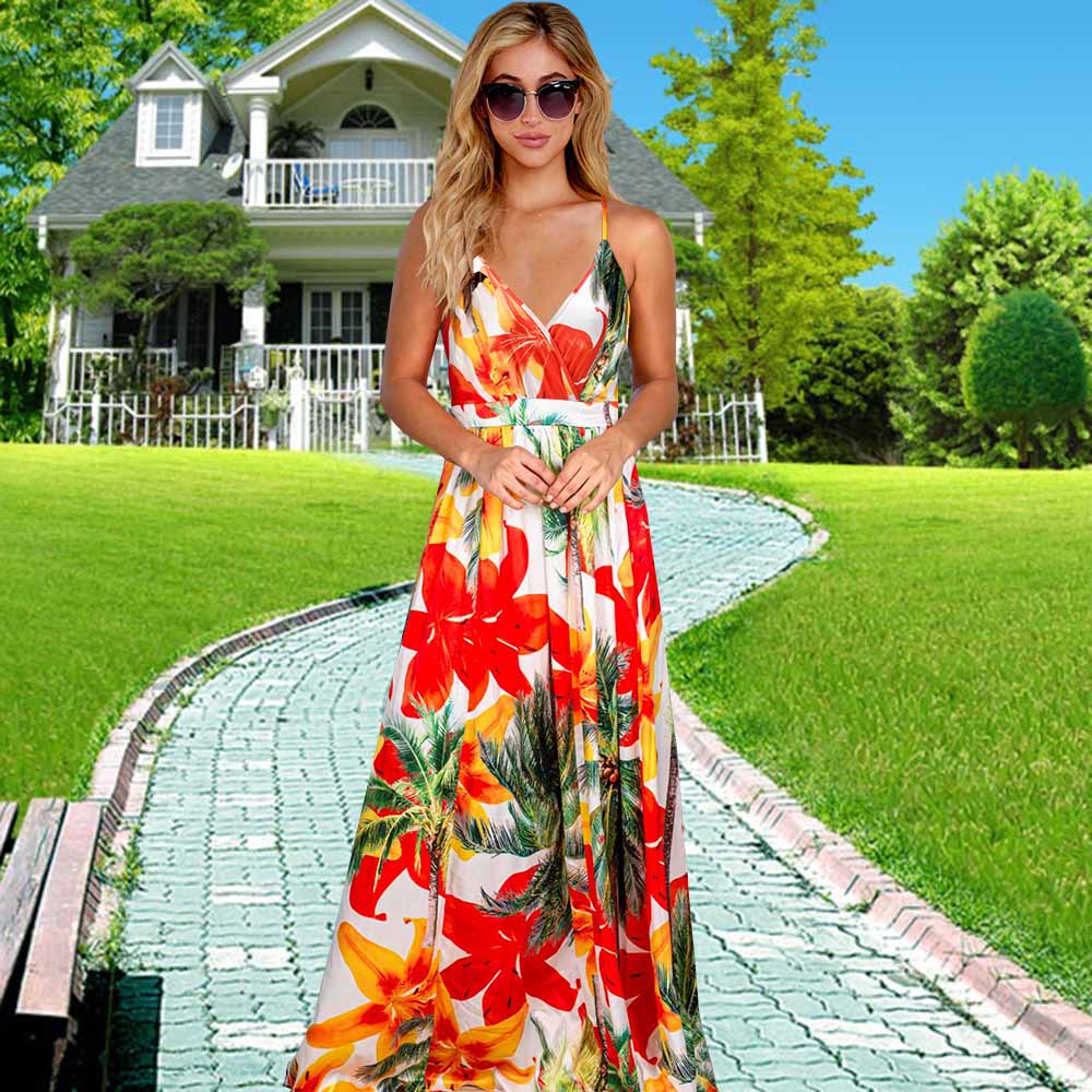 Women fashion maxi dresses